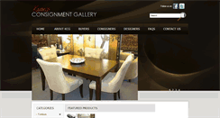 Desktop Screenshot of karensconsignmentgallery.com